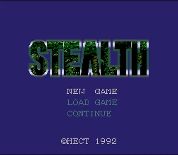 Stealth (Japan) screen shot title